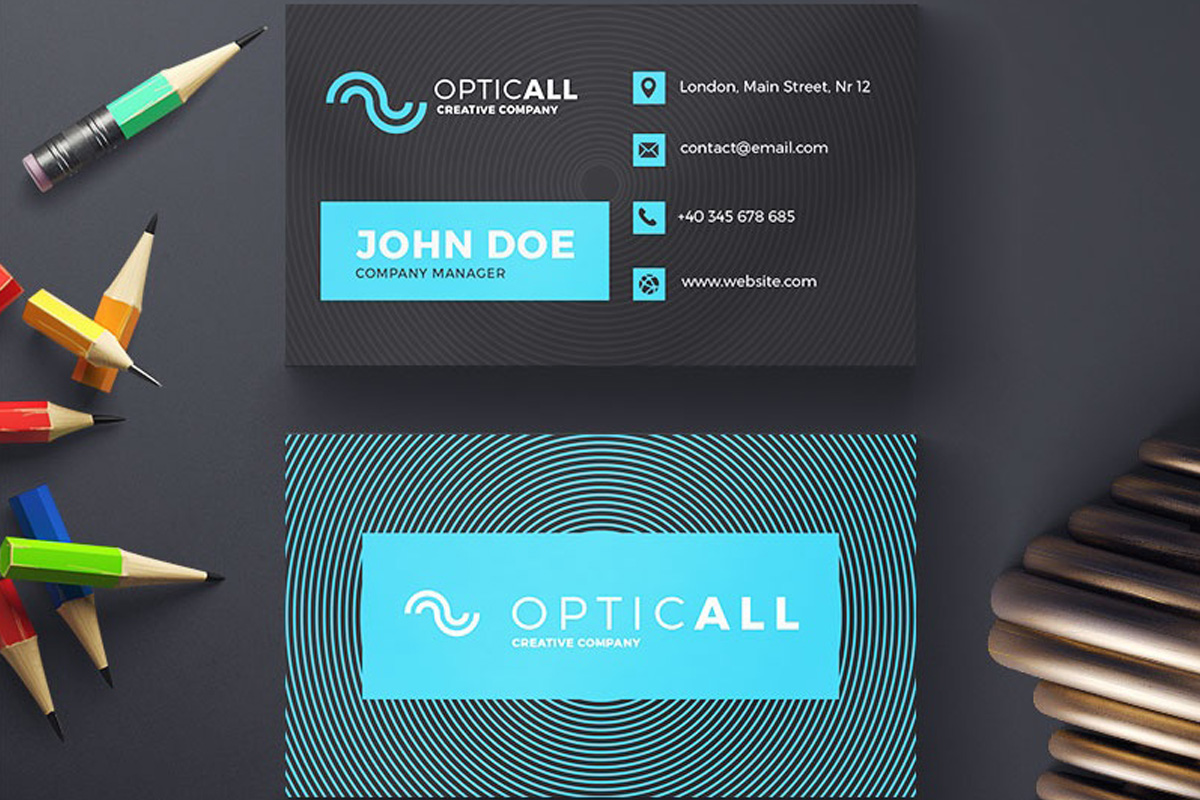 200 Free Business Cards PSD Templates
