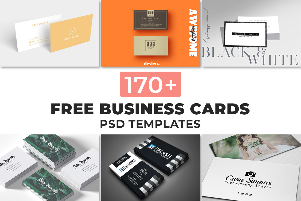 200 Free Business Cards Psd Templates Creativetacos