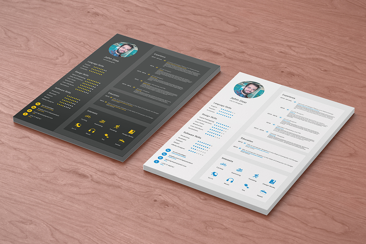 25 Beautiful Free Resume Templates to Help You Get the Job in 2018