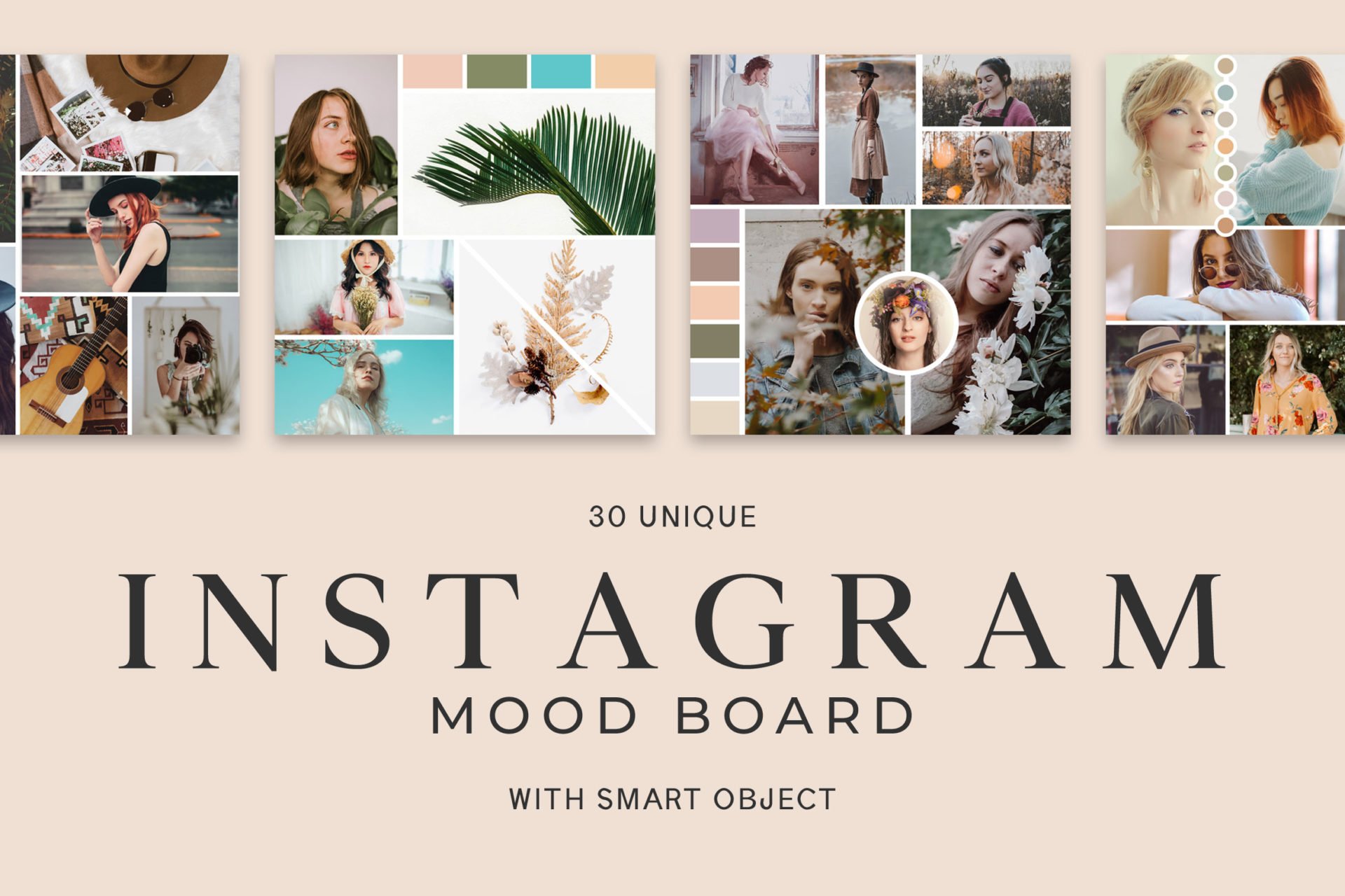 30 Free Instagram Mood Board Templates