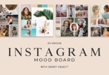 30 Free Instagram Mood Board Templates