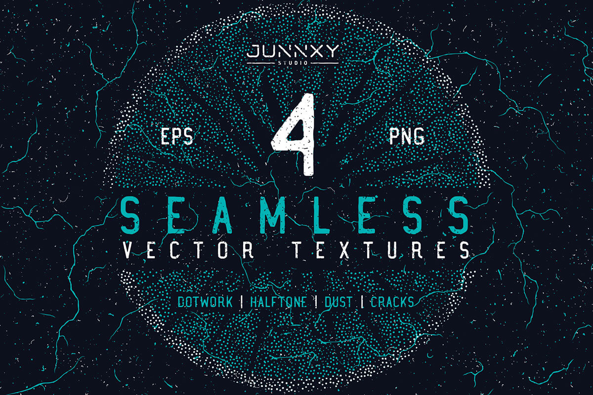4 Free Seamless Vector Textures
