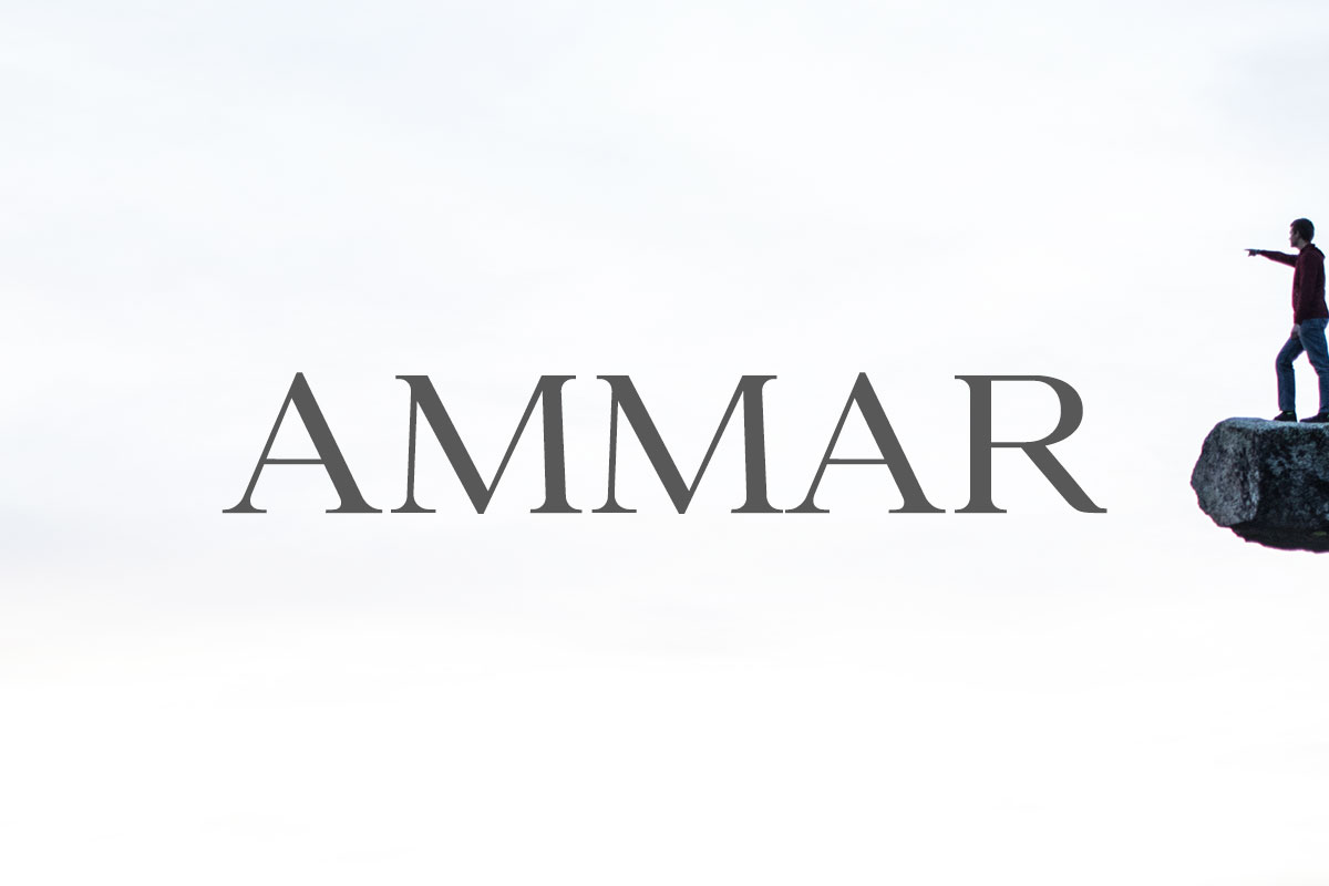 Free Ammar Modern Serif Font Typeface