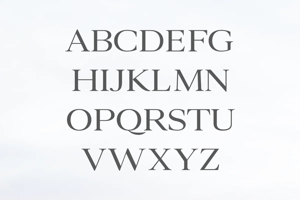 Ammar Modern Serif Font Typeface Preview 1