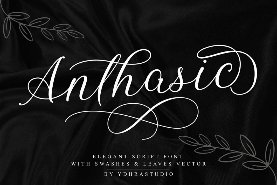 Anthasic Script Font Free Download - Creativetacos