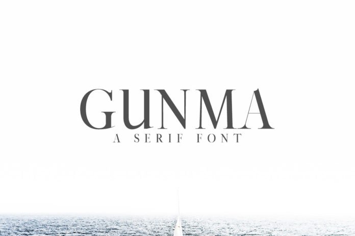 Free Gunma Serif Font
