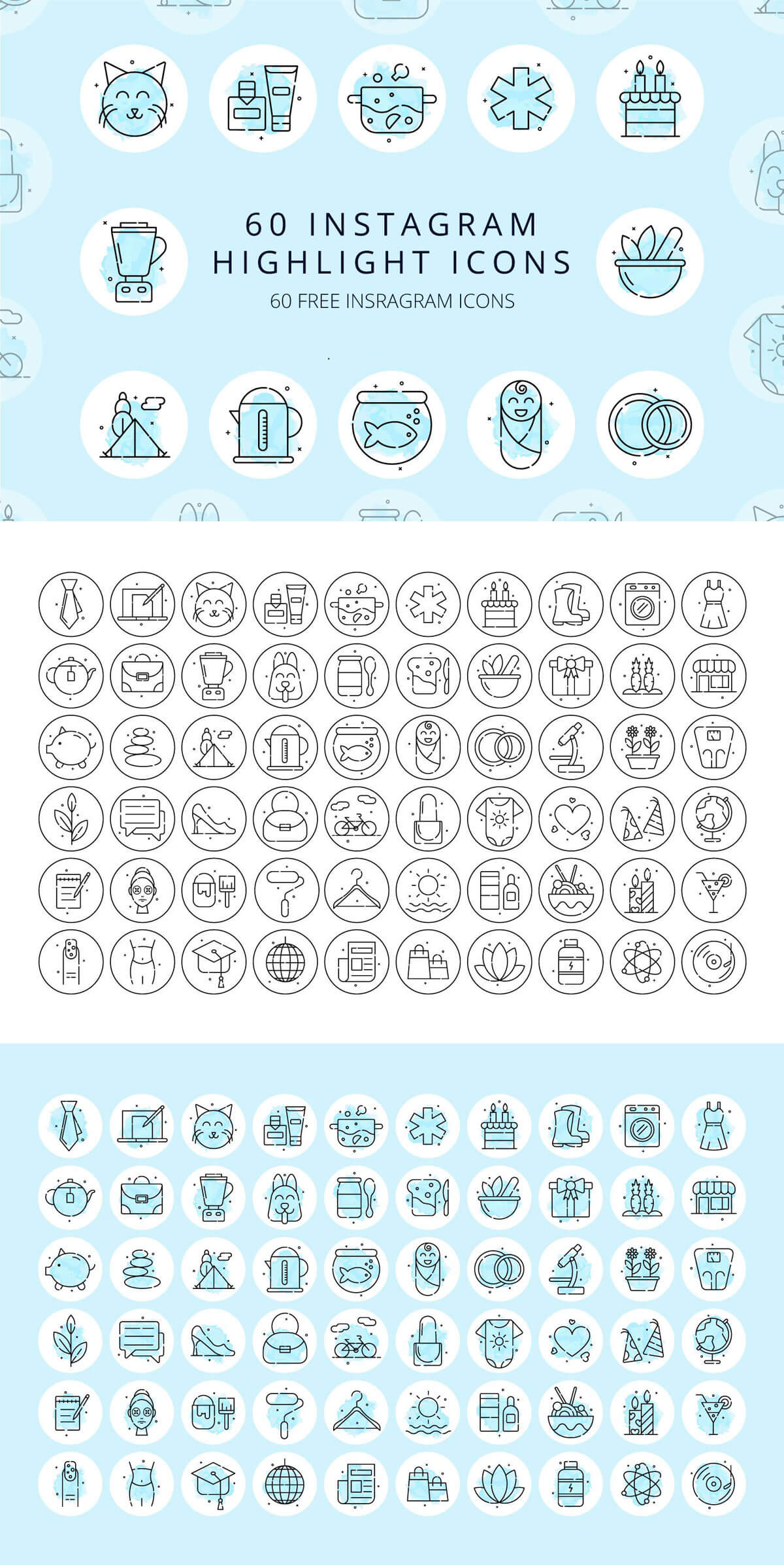 Free Instagram Highlight Icons
