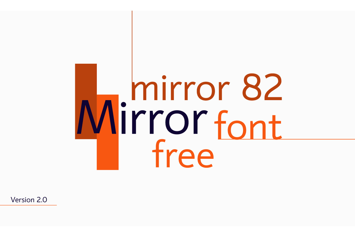 Free Mirror 82 Sans Serif Font