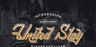 Free United Stay Script Font