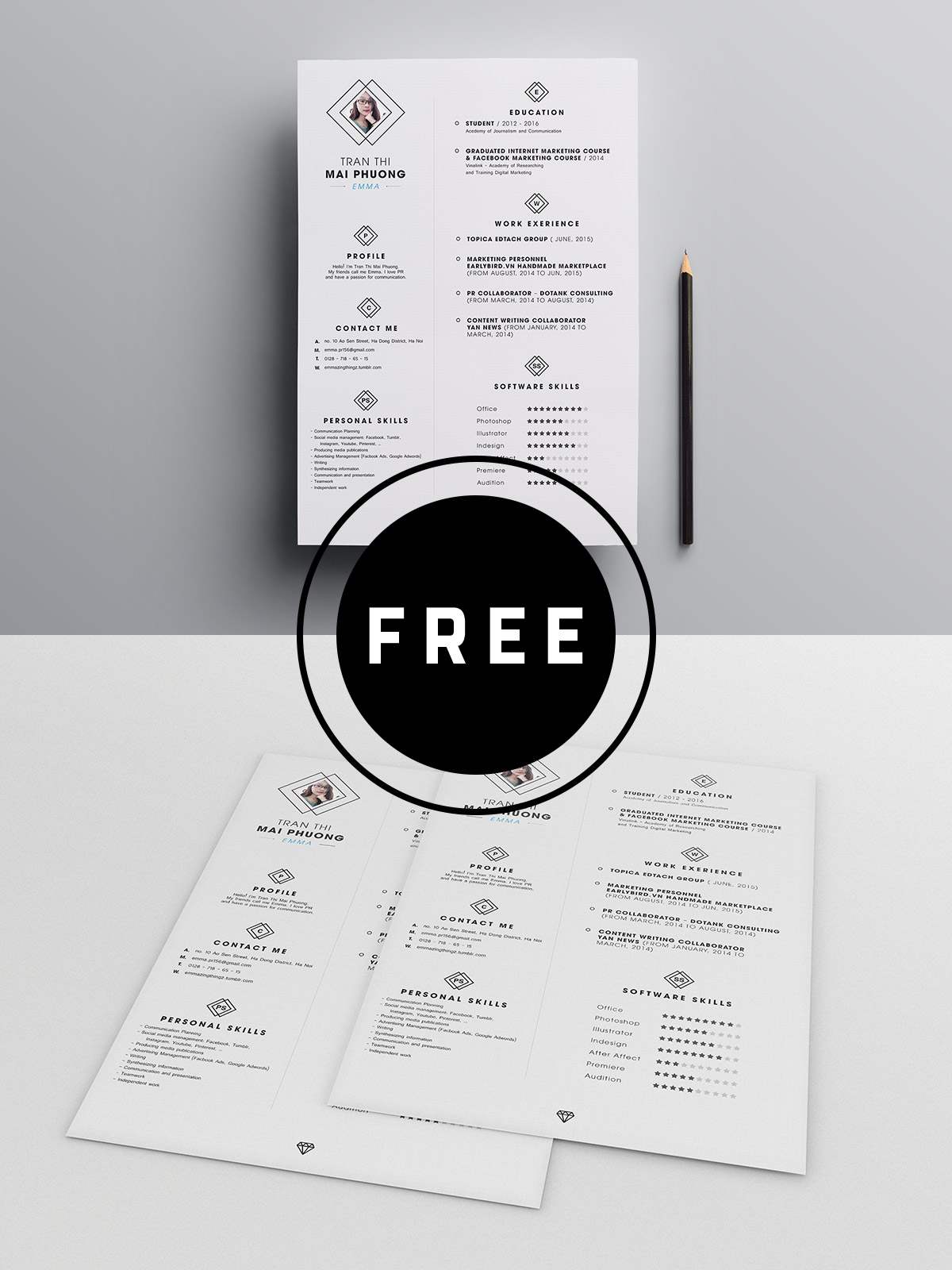 98 awesome free resume templates for 2019