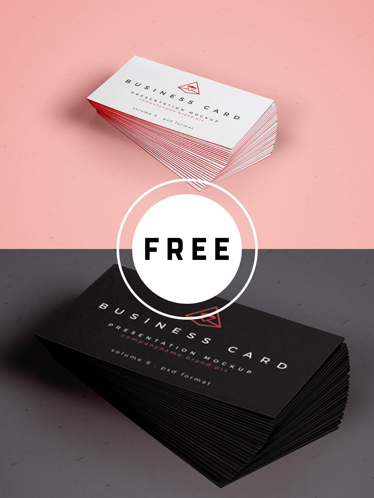 80 Great Free Business Card Mockups Templates That You Can Download
