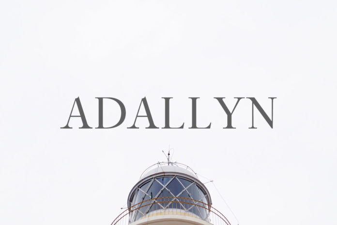 Free Adallyn Serif Font