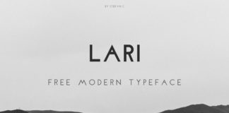Free Lari Modern Sans Serif Typeface