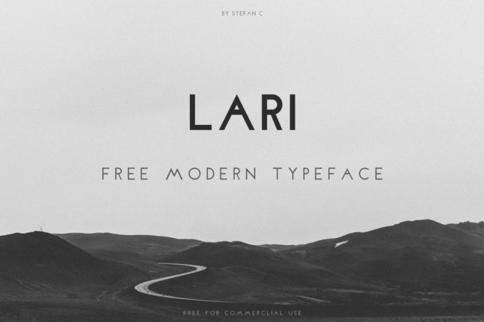 Free Lari Modern Sans Serif Typeface