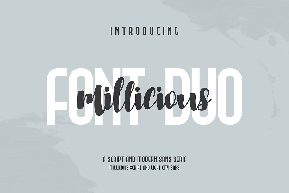 Free Millicious Duo Font