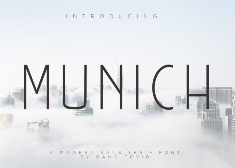 Free Munich Sans Serif Font