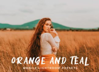 Free Orange and Teal Mobile Lightroom Presets