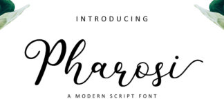 Free Pharosi Script Font