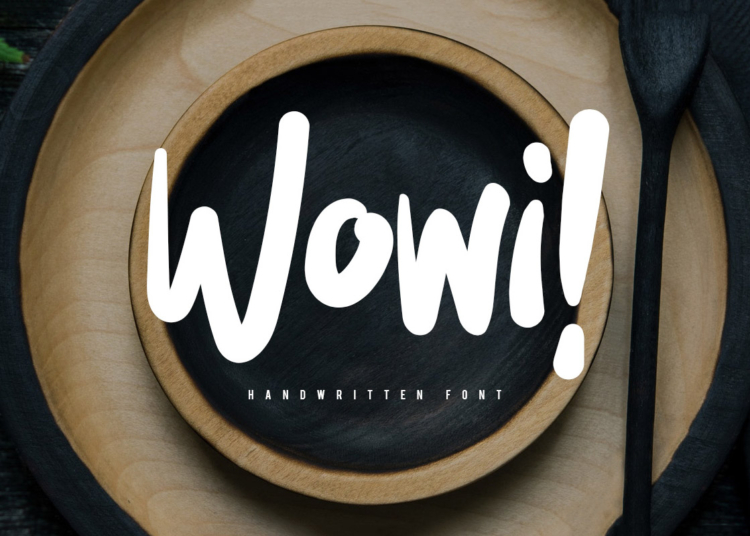 Free Wowi Brush Font
