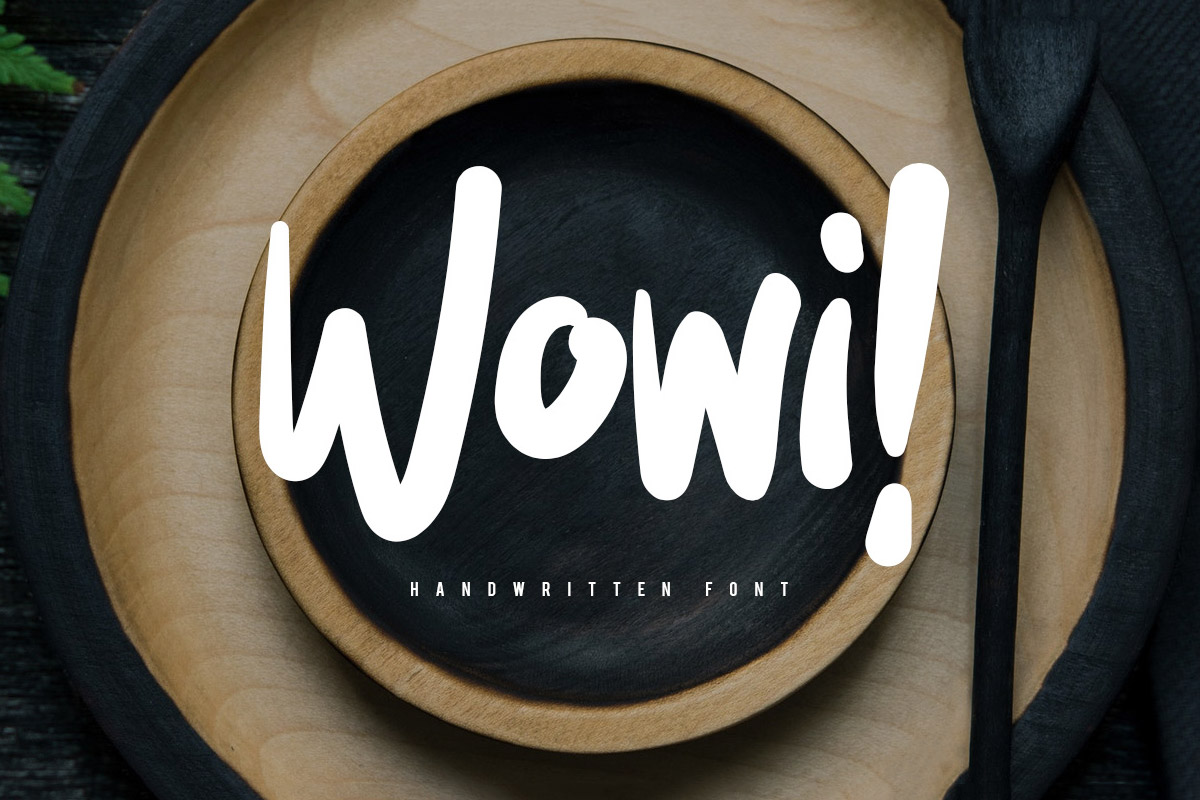 Free Wowi Brush Font