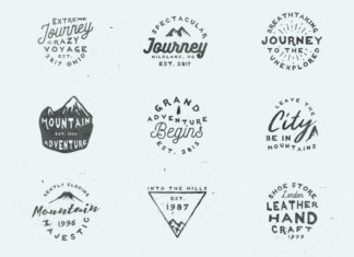 20 Free Vintage Logo Templates