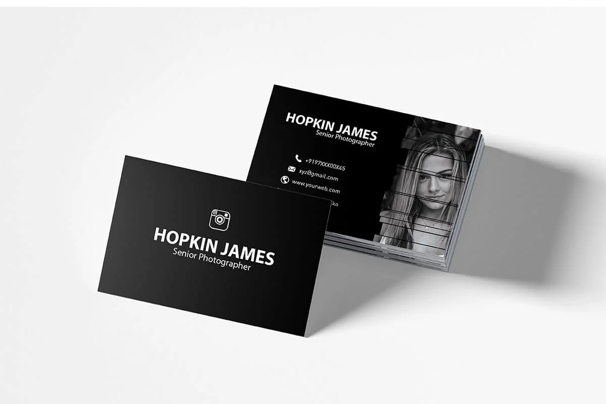 Corporate Photography Business Card Preview 1