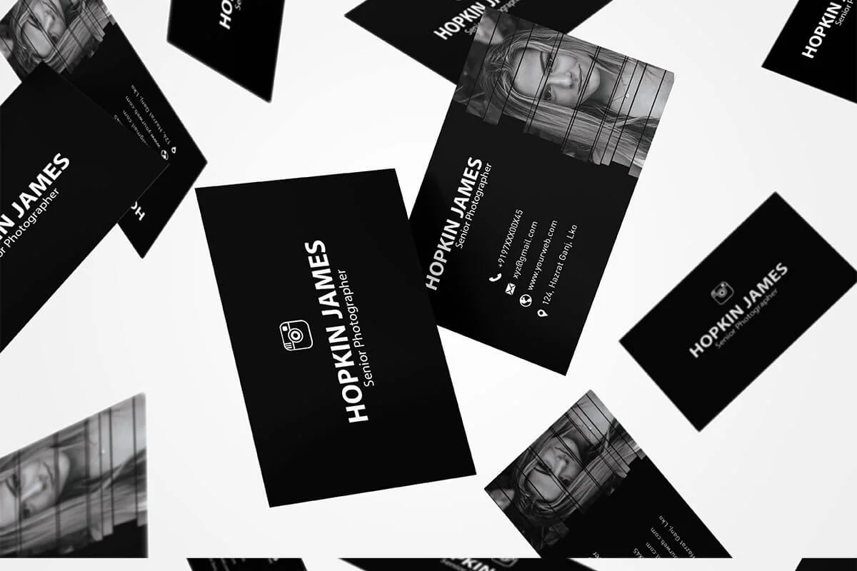 Corporate Photography Business Card Preview 3