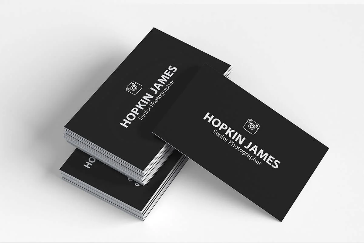 Corporate Photography Business Card Preview 4