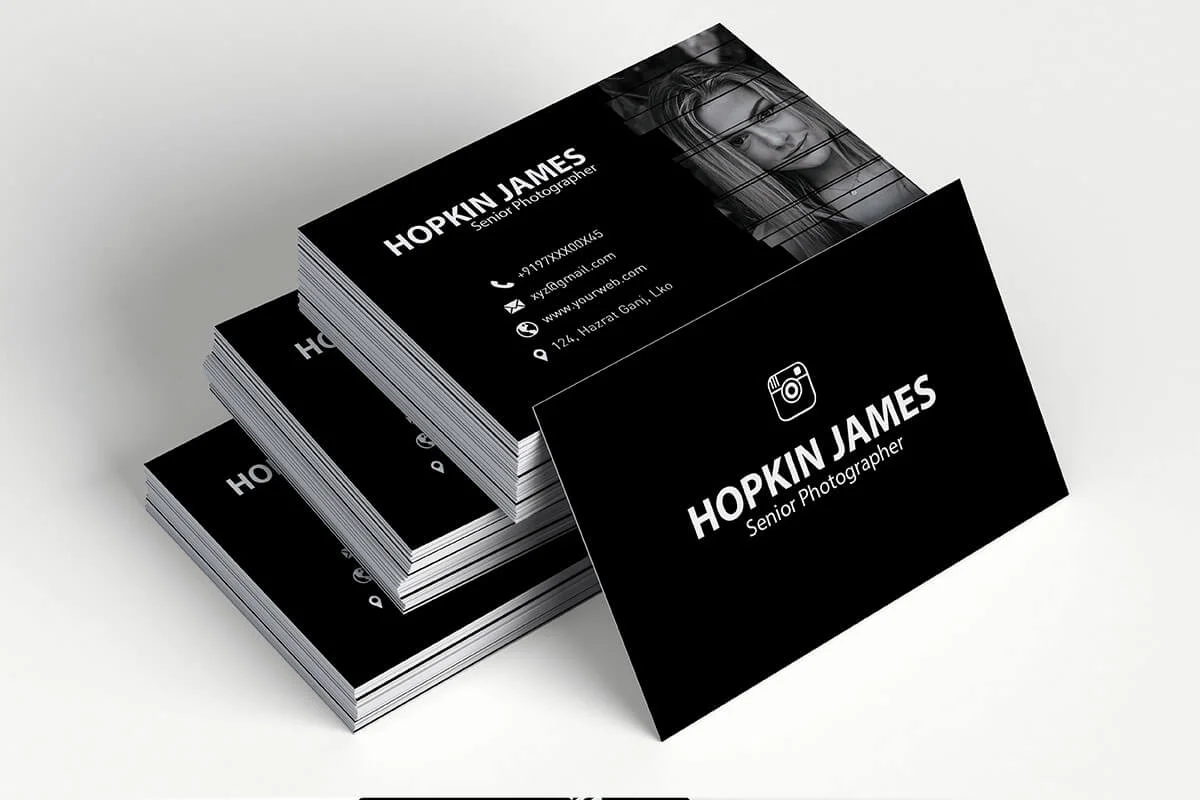 Corporate Photography Business Card Preview 5