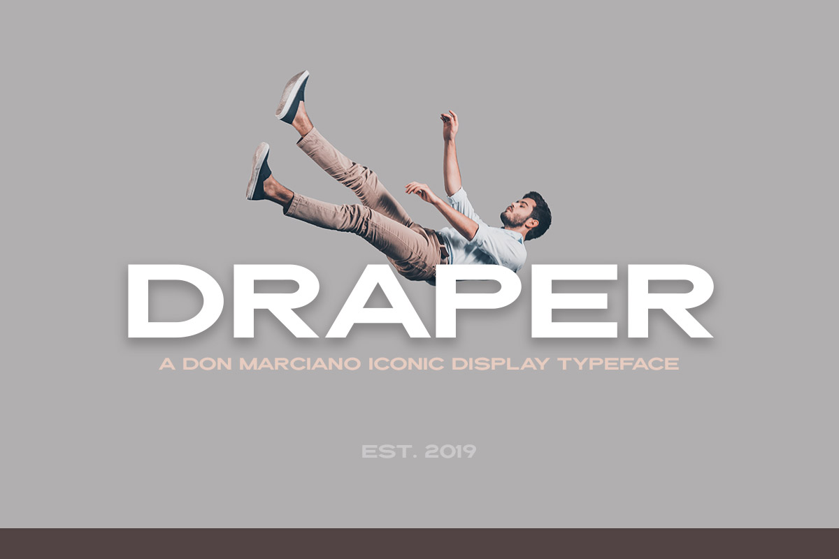 Free Draper Sans Serif Font