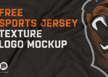 Jersey Texture Logo Mockup