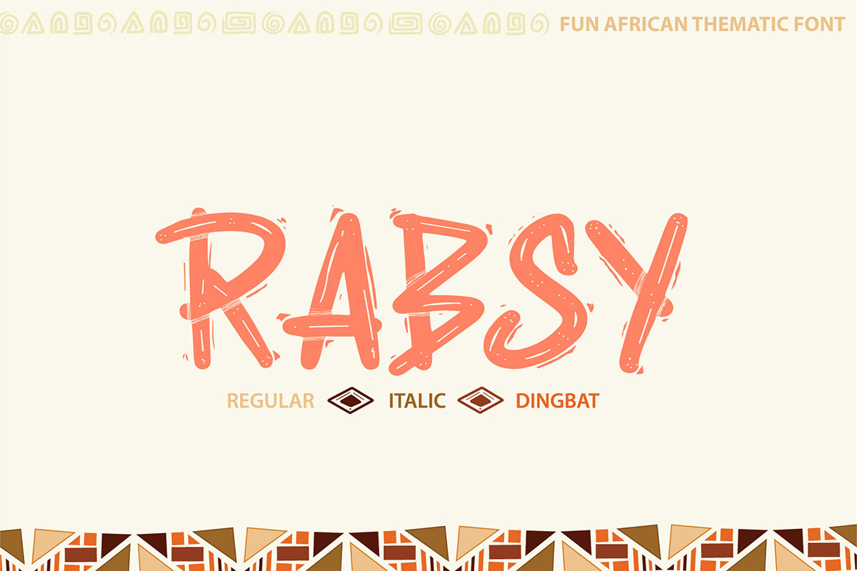 Free Rabsy Display Font