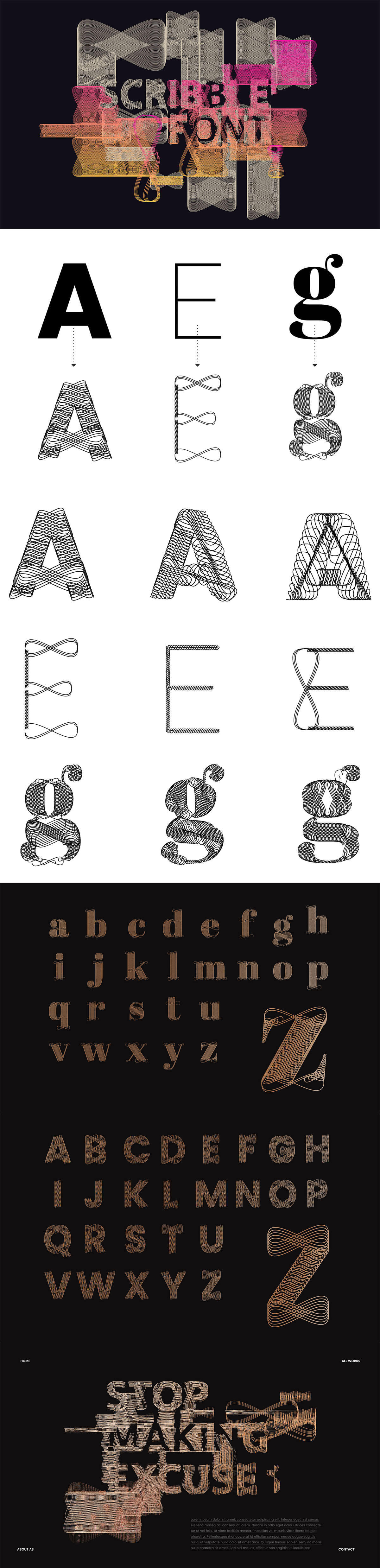 免费Scrbble装饰字体