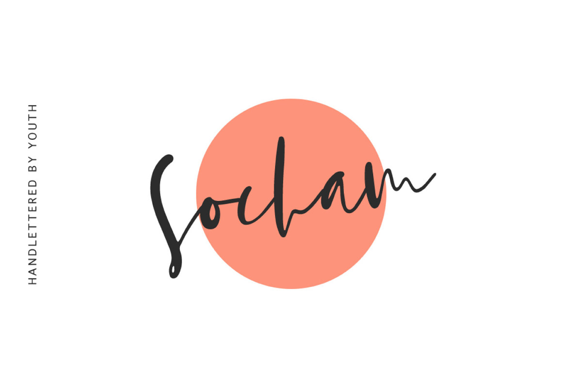 Free Socham Modern Calligraphy Script Font