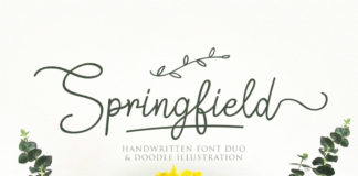 Free Springfield Handwritten Font