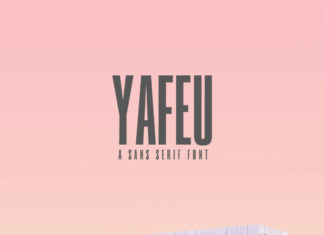 Free Yafeu Sans Serif Font