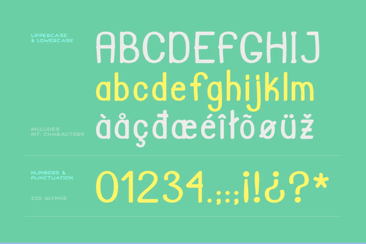 JuanMikes Sans Serif Font Preview 1
