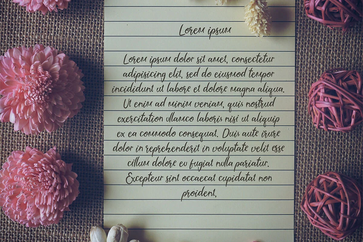 Visually Script Font Preview 3