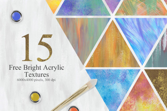 15 Free Modern Abstract Acrylic Textures