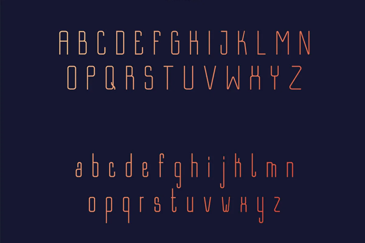 Bastell Sans Serif Font Family Preview 4