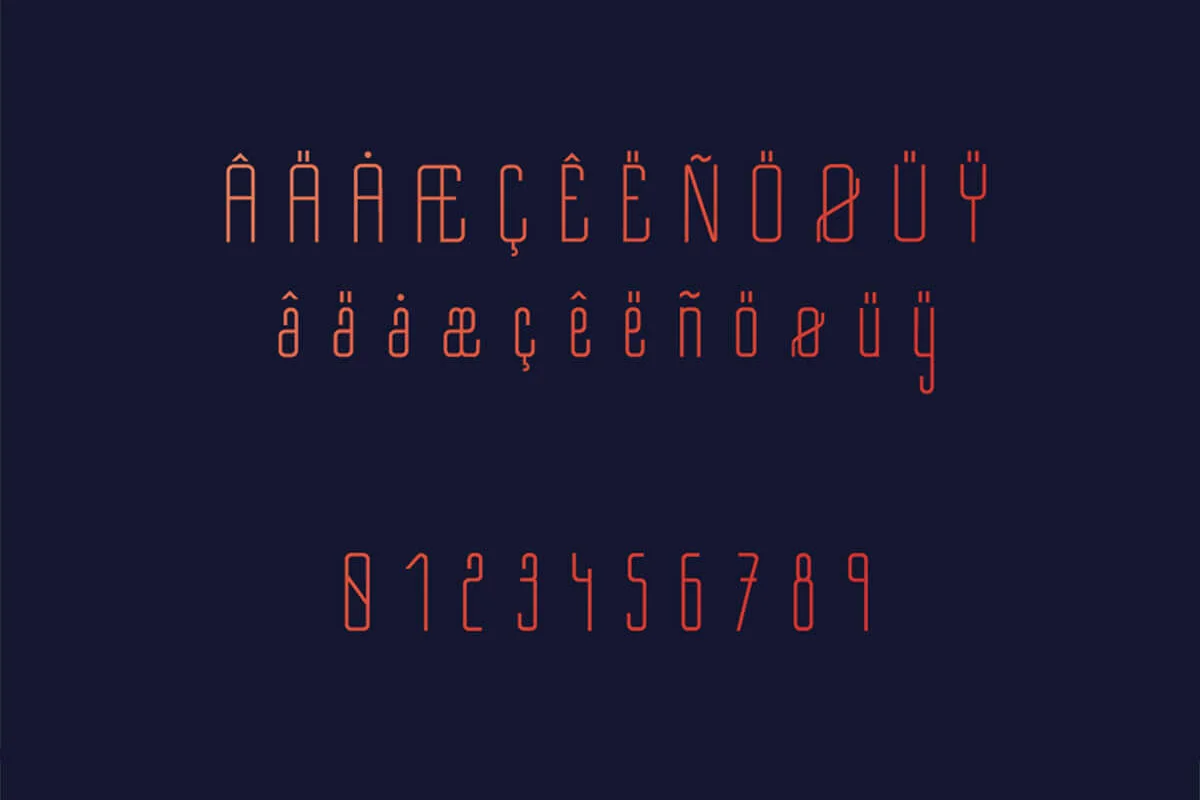Bastell Sans Serif Font Family Preview 5