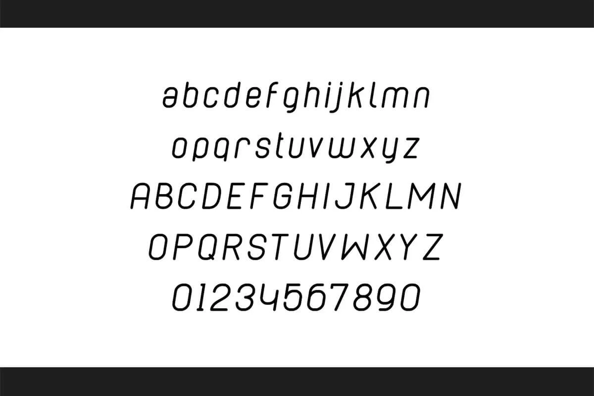 Cabo Rounded Sans Serif Font Family Preview 2