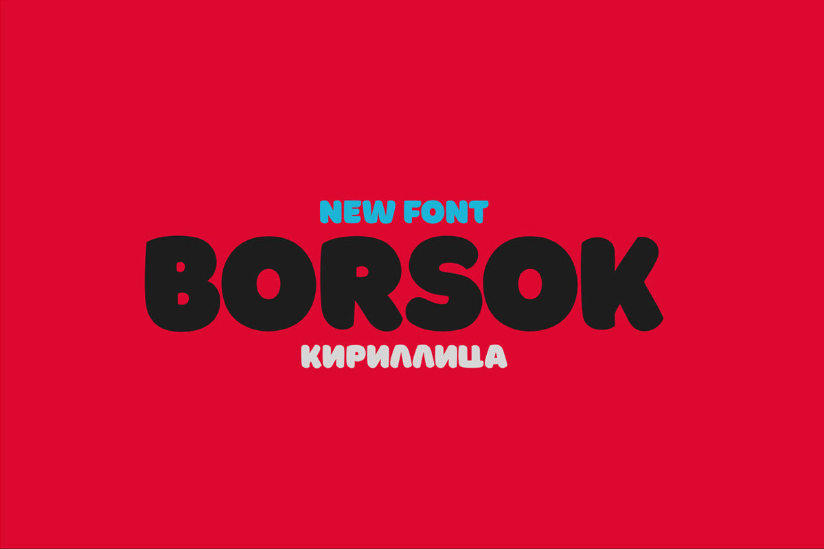 Free Borsok Bold Display Font