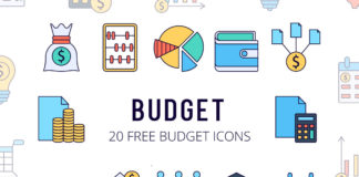 Free Budget Vector Icon Set