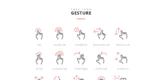 Free Gesture Icon Pack