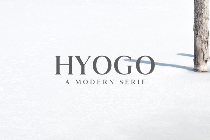 Free Hyogo Modern Serif Font