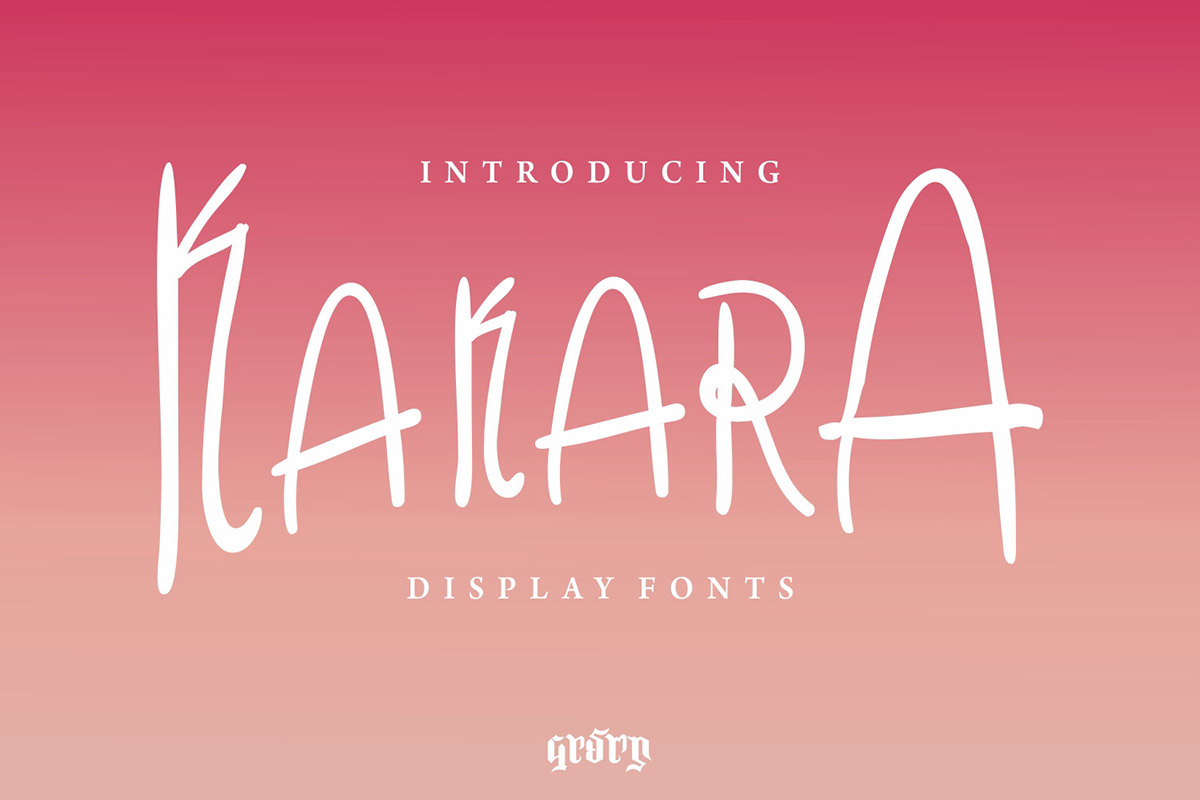 Free Kakara Display Font
