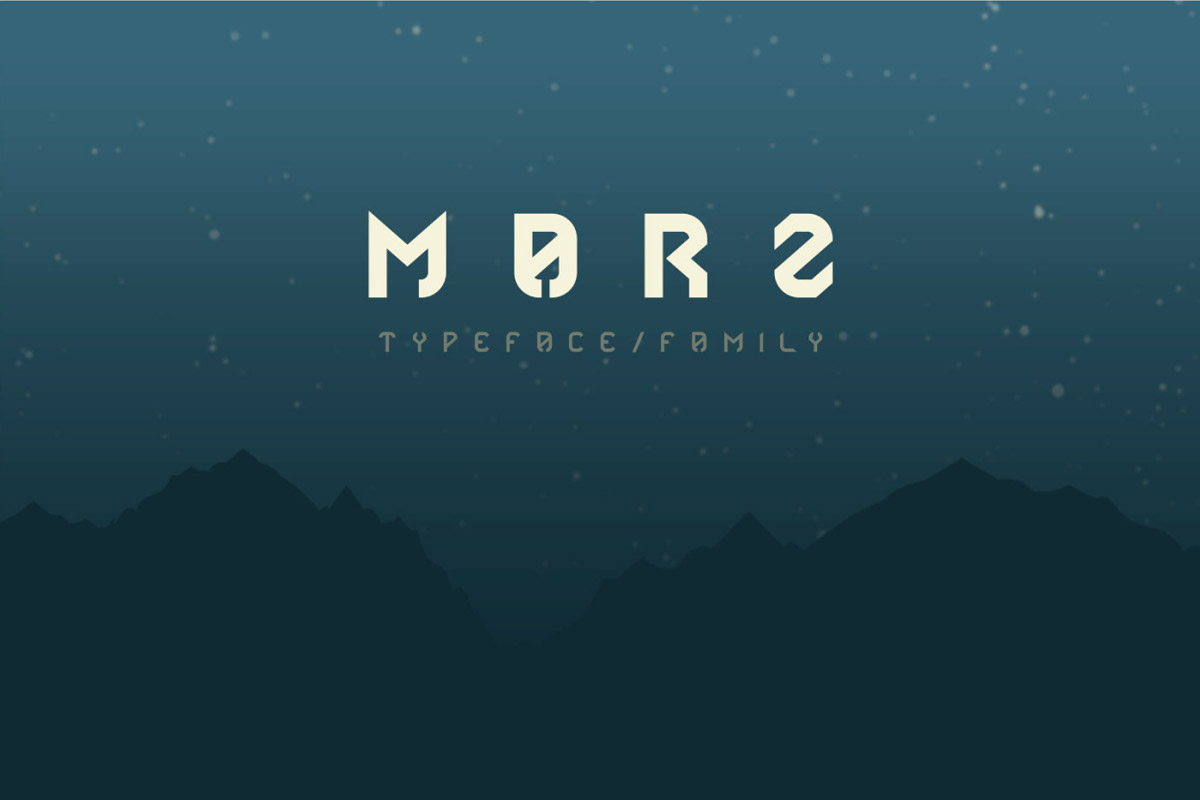 Free Marz Geometric Sans Serif Font