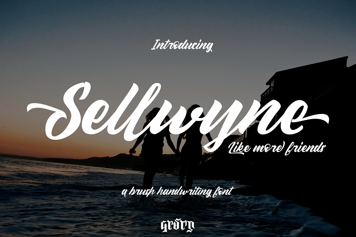 Free Sellwyne Script Font