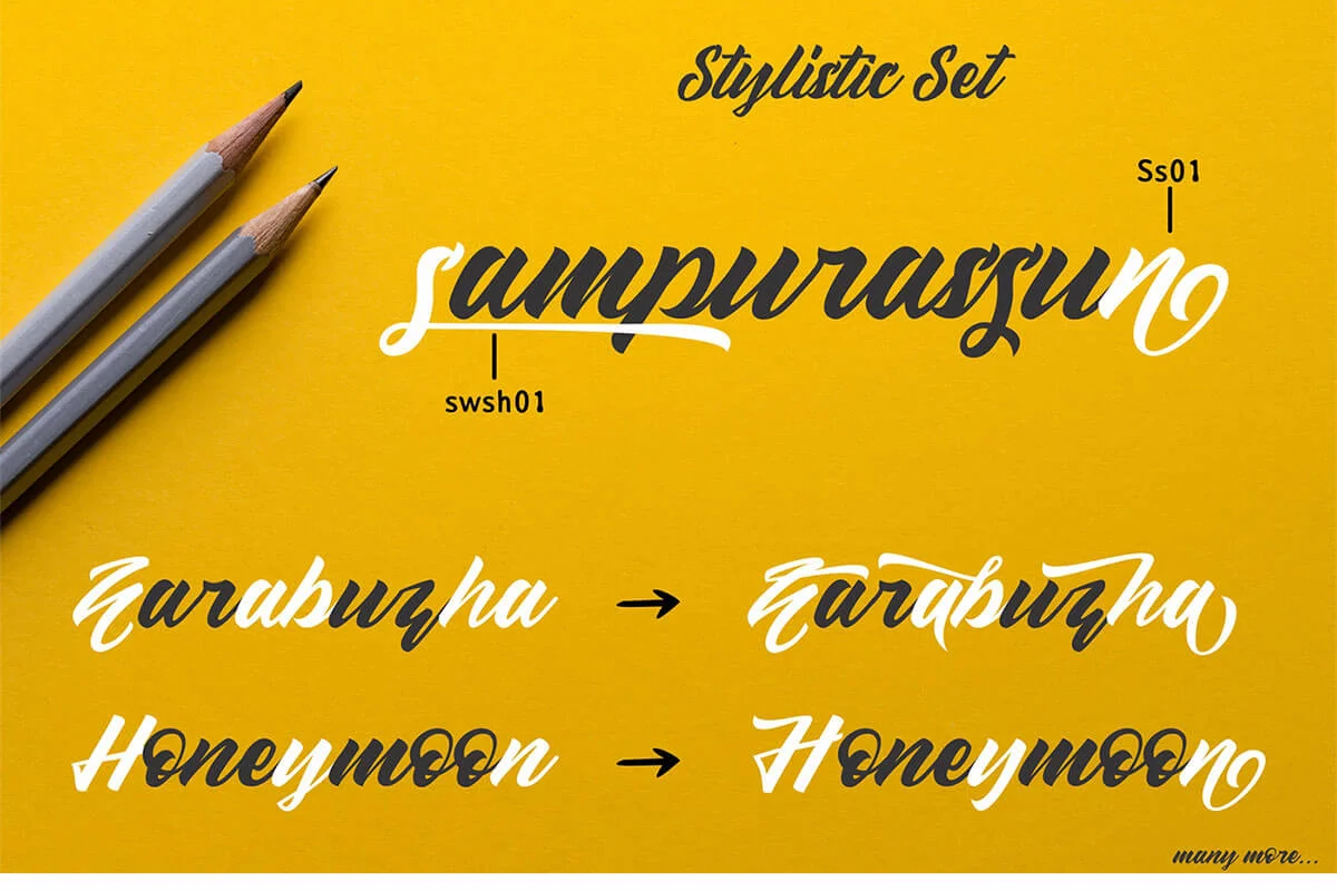Sellwyne Script Font Preview 2